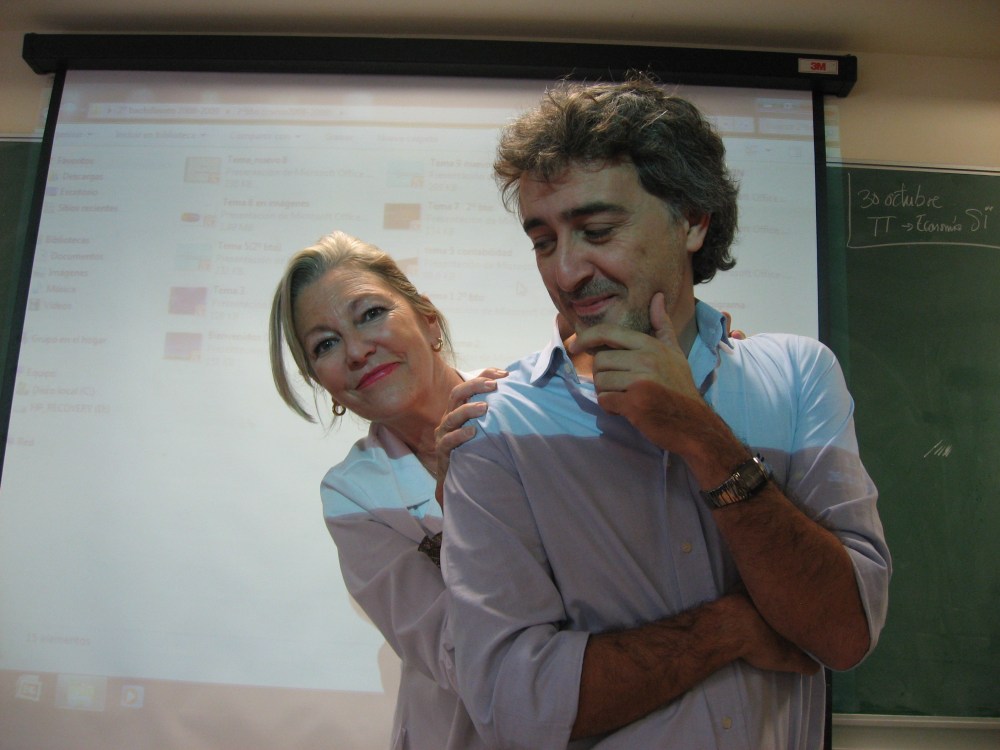 Foto de Jorge Adiego y Chayo