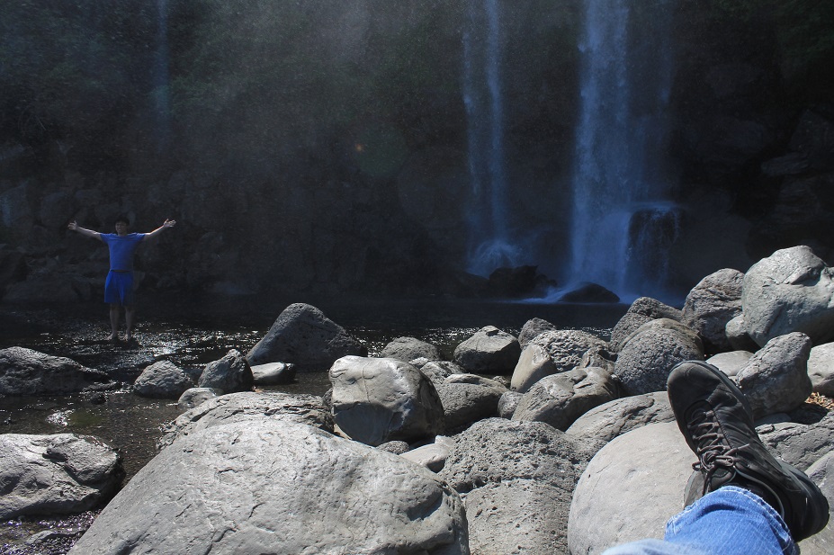segunda cascada jeju
