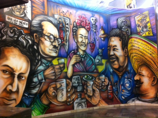 mural metro mexico