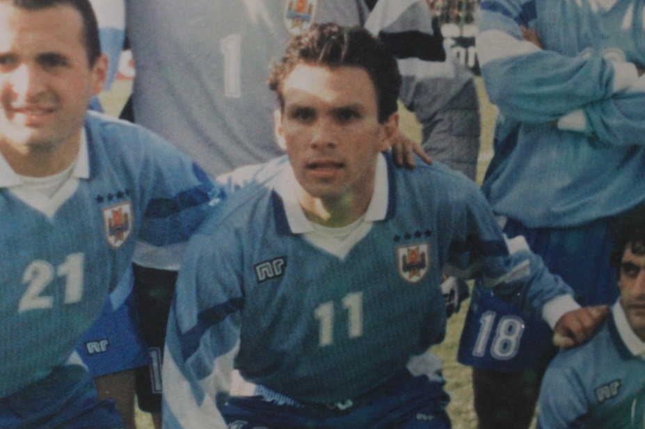 Gustavo Poyet, jugador del Real Zaragoza 1990-1997